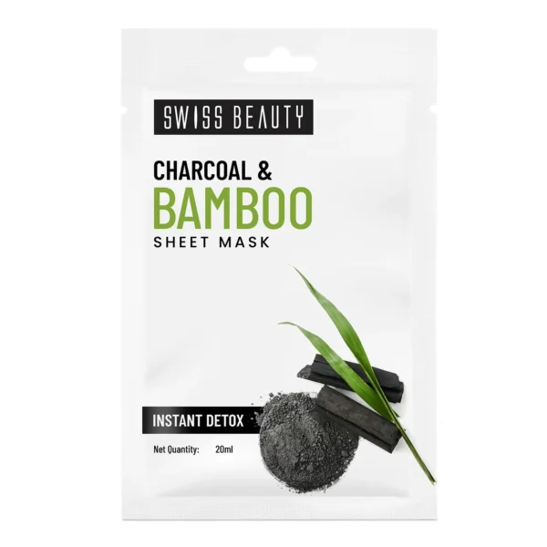 Charcoal & Bamboo Sheet Mask.